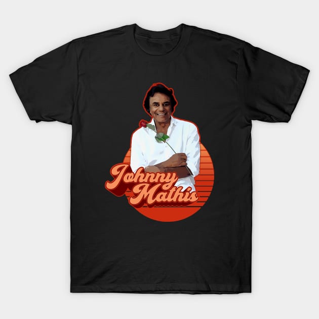 Johnny Mathis T-Shirt by Aloenalone